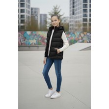 Pina Kids Kız Çocuk Kapüşonlu Şişme Yelek