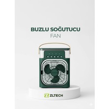 ZLTECH Taşınabilir Kablolu Su Püskürtmeli Buzlu Serinletici Vantilatör MINI FAN