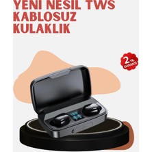 Aydogan's Yüksek Kapasiteli A10S Tws Kablosuz Kulaklık Dokunmatik Kontrol