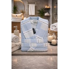 Özdilek Soft Blue Checkered Mavi Xl Beden