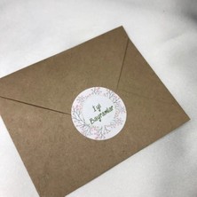 Bisaccia Kurban Bayramı Etiketi Tebrikler Sticker Ramazan Bayramı Kurban Festa Etiket 3 cm - 400 Adet