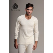 Tudik Collection Hasyün 1002 %100 Yün Erkek Uzun Kol Fanila