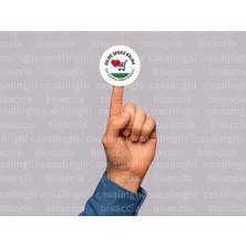Casalinghi Zulme Sessiz Kalma Etiketi Etik Alışveriş Vicdanlı Direniştir Sticker Filistin Boykot 4 cm (90 Adet)