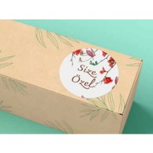 Bisaccia Size Özel Etiketi Yuvarlak Mat Stıcker 4 cm (100 Adet)