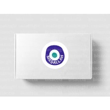 Casalinghi Nazar Değmesin Maşallah Etiketi Nazar Boncuğu Yuvarlak Mat Sticker Sünnet Kutlama 3 cm (95 Adet)