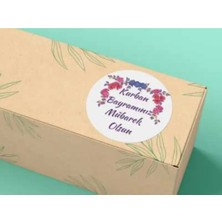 Bisaccia Kurban Bayramınız Mübarek Olsun Etiketi Ramazan Kurban Eid Mubarek 4 cm - (40 Adet)
