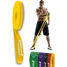 Sporsize Profesyonel Direnç Bandı Kas Geliştirme Lastiği Fitness Pilates Cross Training Bant Yoga Push Up Barfiks Bandı