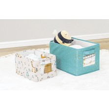 Aydogan's Baby 2'li Pencereli Düzenleyici Çok Amaçlı Organizer Kutu (Yeşil)