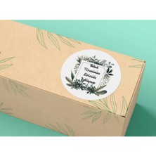 Bisaccia Nikah Törenimize Sizleride Bekliyoruz Etiketi Mat Yuvarlak Sticker Düğün Serisi 4 cm (40 Adet)