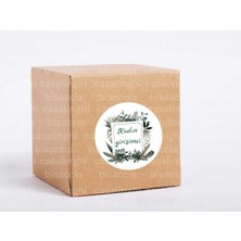 Casalinghi Kadın Girişimci Etiketi Girişimci Kadınlar Yuvarlak Mat Çıkartma Round Sticker 4 cm (45 Adet)