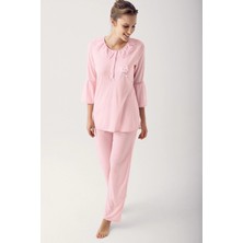 Tudik Collection Artış 14200 Bayan Uzun  Kol Pijama Takımı