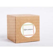 Casalinghi Kadın Girişimci Etiketi Girişimci Kadınlar Yuvarlak Mat Çıkartma Round Sticker 4 cm (45 Adet)