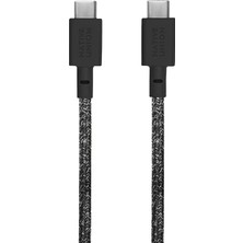 Native Union Belt Serisi Type-C To Type-C Şarj Kablosu 1.2m Siyah