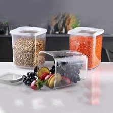 Aydogan's Lossa Kare Vakumlu Saklama Kabı 3`lü Set 1 Lt