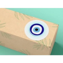 Casalinghi 3 cm (95 Adet) - Nazar Boncuk Etiketi Evil Eye Bead Label Yuvarlak Mat Sticker