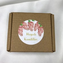 Bisaccia Hayırlı Kandiller Etiketi Yuvarlak Mat Sticker Mübarek Günler 4 cm (40 Adet)