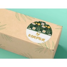 Bisaccia Iyi Bayramlar Etiketi Kurban Ramazan Bayramı Tebrik Sticker 4 cm - 100 Adet