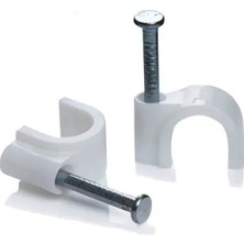 MN6 M172K Kroşe-35 Adet/7 NO-16MM Çelik Çivili/4 5 Adet Cat5/6/7/8 Iç ve Diş Mekan Ethernet Kablosu Için