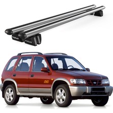 Today Auto Pençe Kia Sportage (1993-2003) Uyumlu Gri Ara Atkı Port Bagaj Tavan Barı