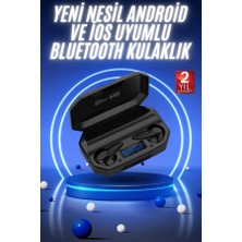 Aydogan's Yeni Nesil Android ve Ios Uyumlu Siyah Profesyonel  Kulaklığı