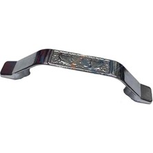 Aydogan's Dekoratif Zamak Kulp Içten - 64MM, Nikel, 1 Adet