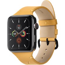 Watch 10 42MM Uyumlu Native Union Classic Serisi Silikon Kordon Turuncu