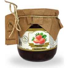 Çongara Çilek Reçeli 450 Gr – Ev Yapımı Doğal Katkısız Kahvaltılık Kooperatif Üretimi