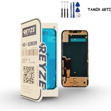 Tkgz iPhone 11 Pro Uyumlu LCD Ekran Dokunmatik A Kalite - Reyze + Tamir Seti
