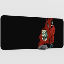mousepad bastir La Casa De Papel-Tokyo Dizi Film Mousepad V4 - 90X40 Xxl Gaming Mouse Pad Fare Altlığı