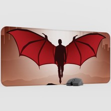 mousepad bastir Lucifer Dizi Film Mousepad V5 - 90X40 Xxl Gaming Mouse Pad Fare Altlığı
