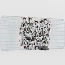 mousepad bastir Elite Dizi Film Mousepad V4 - 90X40 Xxl Gaming Mouse Pad Fare Altlığı