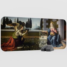 mousepad bastir Leonardo Da Vinci Kaymaz Kauçuk Mousepad V4 - 70X30 Xl Gaming Mouse Pad Fare Altlığı