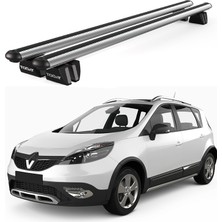 Today Auto Pençe Renault Grand x Mod (2012-2016) Uyumlu Gri Ara Atkı Port Bagaj Tavan Barı