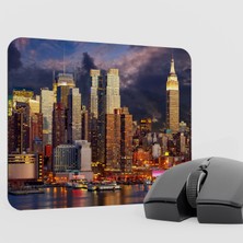mousepad bastir New York Kaymaz Kauçuk Mousepad V5 - 22X18 Gaming Mouse Pad Fare Altlığı
