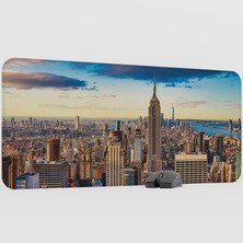 mousepad bastir New York Kaymaz Kauçuk Mousepad V3 - 90X40 Xxl Gaming Mouse Pad Fare Altlığı