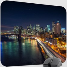 mousepad bastir New York Kaymaz Kauçuk Mousepad V4 - 48X40 Xl Gaming Mouse Pad Fare Altlığı