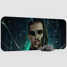 mousepad bastir Matrix 2 Kaymaz Kauçuk Mousepad V3 - 70X30 Xl Gaming Mouse Pad Fare Altlığı