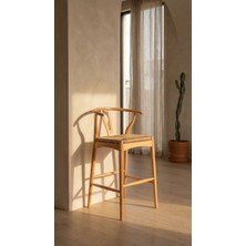 Silla Concept Havana Bar Sandalyesi Örme Oturum Naturel Ahşap Ada Sandalye