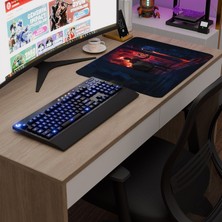 mousepad bastir Stranger Things 2 Dizi Film Mousepad V4 - 48X40 Xl Gaming Mouse Pad Fare Altlığı