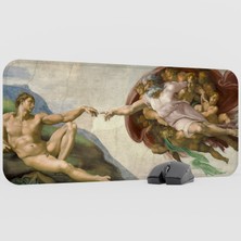 mousepad bastir Sanat Tablo 2 Kaymaz Kauçuk Mousepad V3 - 70X30 Xl Gaming Mouse Pad Fare Altlığı