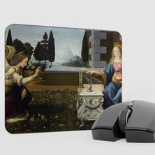 mousepad bastir Leonardo Da Vinci Kaymaz Kauçuk Mousepad V1 - 22X18 Gaming Mouse Pad Fare Altlığı