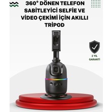 Aydogan's Sosyal Medya Içerikleri Için Otomatik Yüz Takipli 360° Döner Gimbal Stand