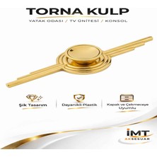İmt Aksesuar Lüks Torna Modern Mobilya Kulpu Dolap Çekmece Konsol Tv Ünitesi ve Yatak Odası Kulpu