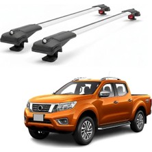 Cross Oto Aksesuarları Nissan Navara 4x4 2016-2021 Için Ara Atkı Tavan Barı , Araca Özel , Kilitlenebilir Araç Üstü Ekipman Taşıma Barı (2 Adet)