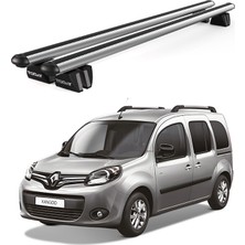 Today Auto Pençe Renault Kangoo 5d (2007-2021) Uyumlu Gri Ara Atkı Port Bagaj Tavan Barı