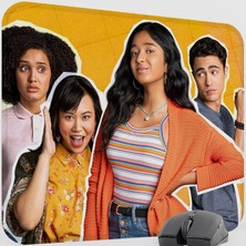 mousepad bastir Never Have I Ever Dizi Film Mousepad V1 - 48X40 Xl Gaming Mouse Pad Fare Altlığı