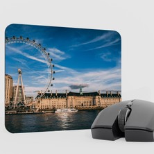mousepad bastir London 2 Kaymaz Kauçuk Mousepad V5 - 22X18 Gaming Mouse Pad Fare Altlığı