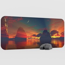 mousepad bastir Dijital 4 Kaymaz Kauçuk Mousepad V1 - 70X30 Xl Gaming Mouse Pad Fare Altlığı