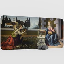 mousepad bastir Leonardo Da Vinci Kaymaz Kauçuk Mousepad V4 - 90X40 Xxl Gaming Mouse Pad Fare Altlığı