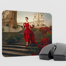 mousepad bastir Emily In Paris Dizi Film Mousepad V2 - 22X18 Gaming Mouse Pad Fare Altlığı